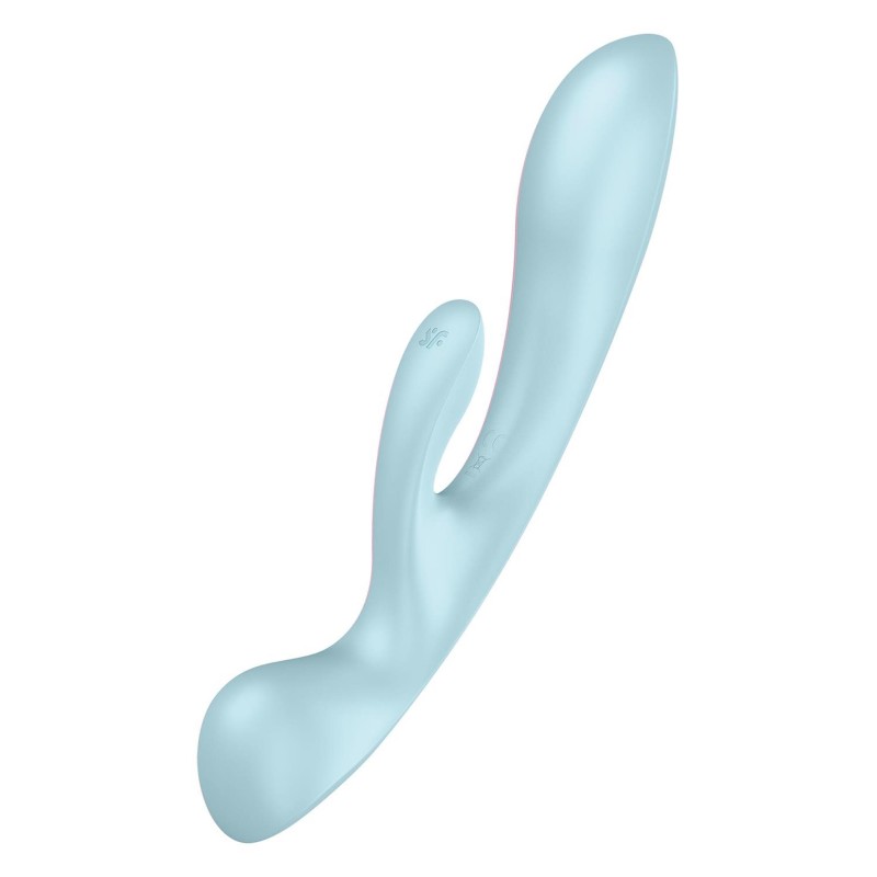 Króliczek wibrator masaż łechtaczki satisfyer blue